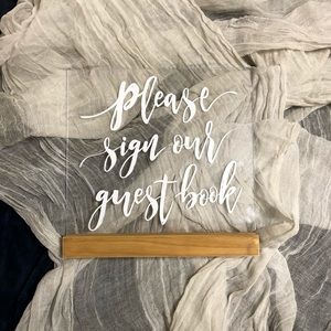 “Please Sign Our Guestbook”